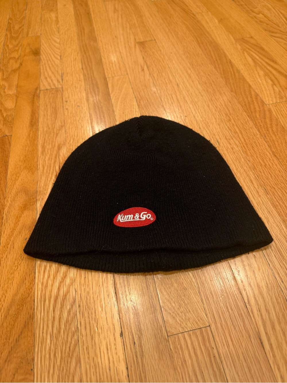 Kum & Go Black Knit Beanie